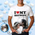 Custom Photo&Date I Love My Hot Wife T-shirt
