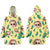 Custom Face And Pattern Oversize Hoodie Blanket