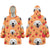 Custom Face And Pattern Oversize Hoodie Blanket