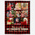 Benutzerdefinierte Fotodecke Weihnachts-Fleecedecke für die Familie